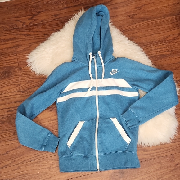 Nike Other - Nike Youth Sportswear Blue Zip Hoodie